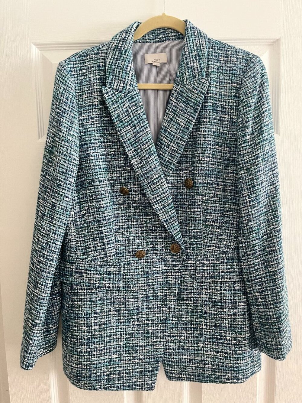NWOT Loft Brand Tweed Blazer Size 10